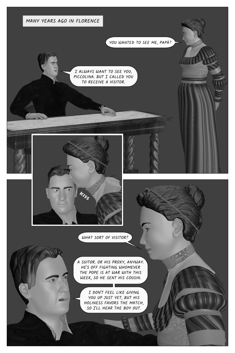 Poison Fruit - Page 23 - Isabella remembers her youth in Florence.